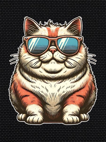 Fat Cool Cat