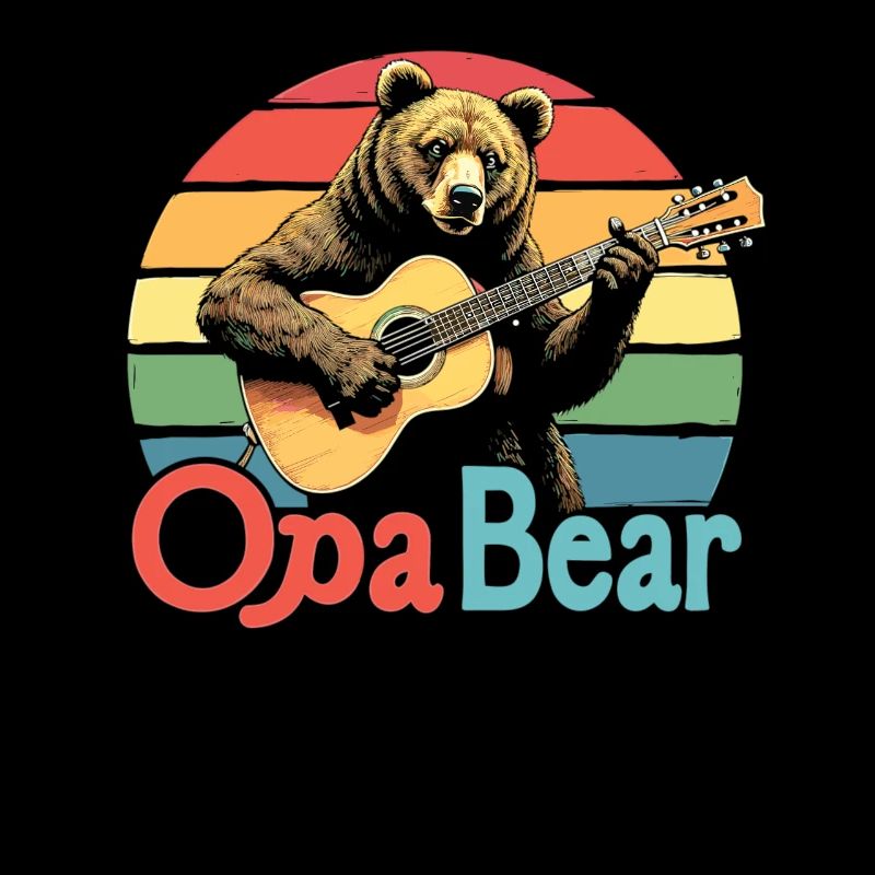 Opa Bear Opa Bär Opa Geburtstag Bärenfans Bär