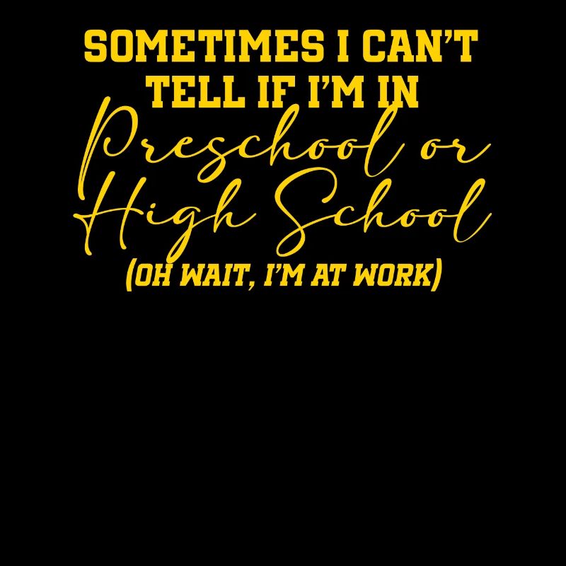 Sometimes I don't know if I'm in kindergarten