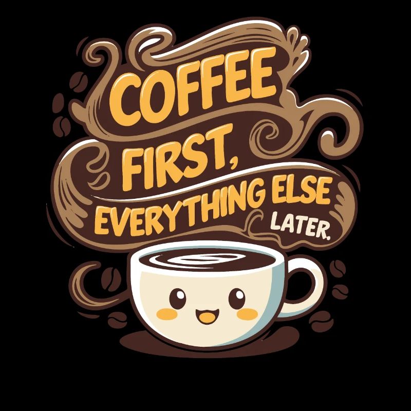 D’abord le café, puis tout le reste