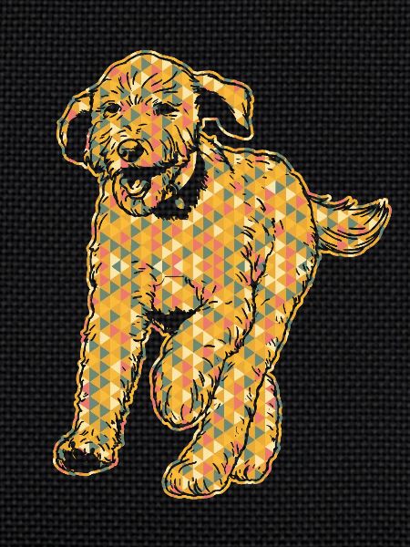 Labradoodle Geometric