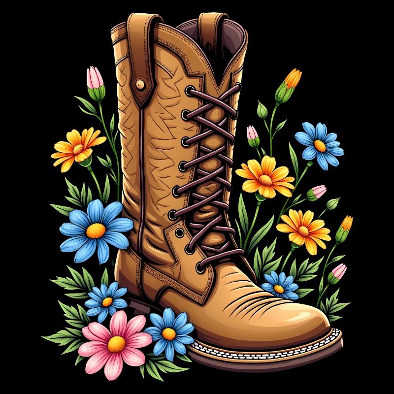 Floral Shoe - Flower Power