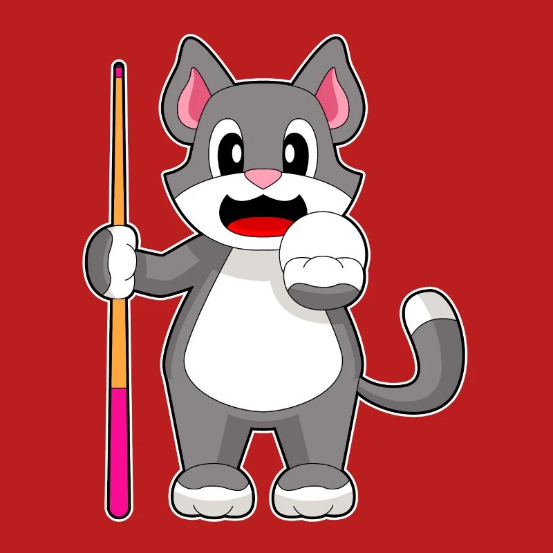 Katze Billiard Queue