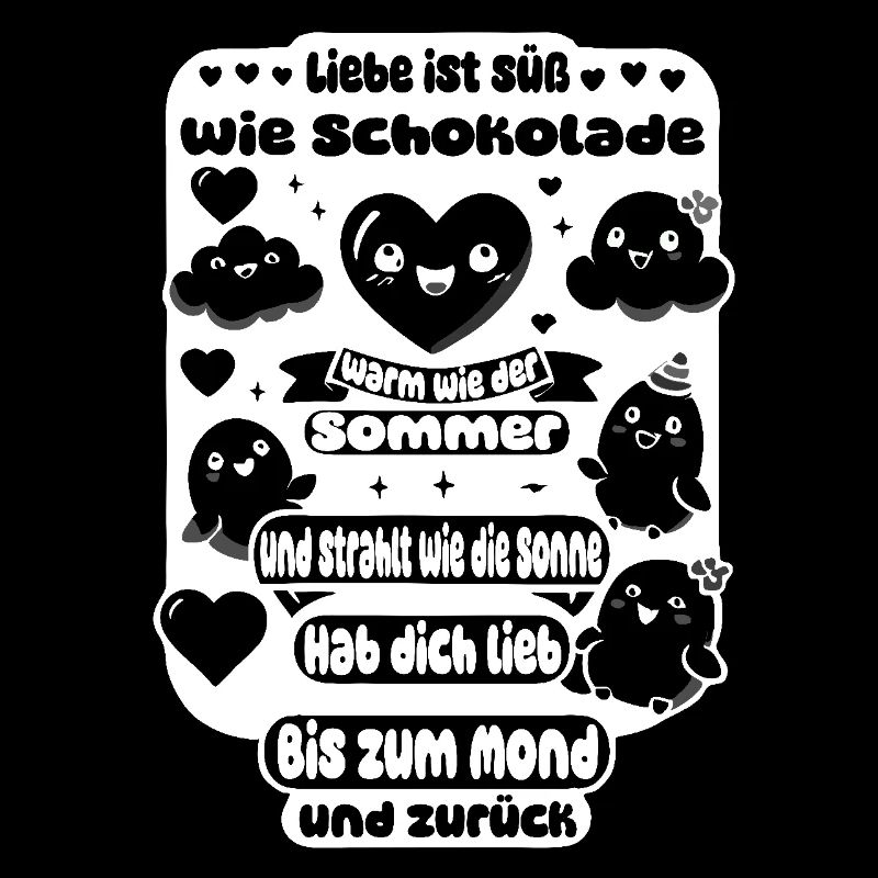 L’amour est doux comme du chocolat – Heartfelt Design