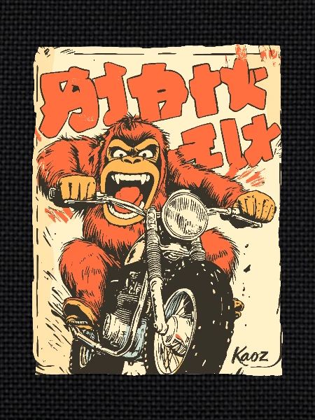 Crazy Orangutan – Motard