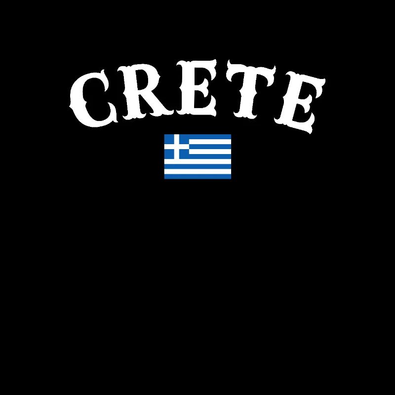 Crete Greece Greek Flag Greek