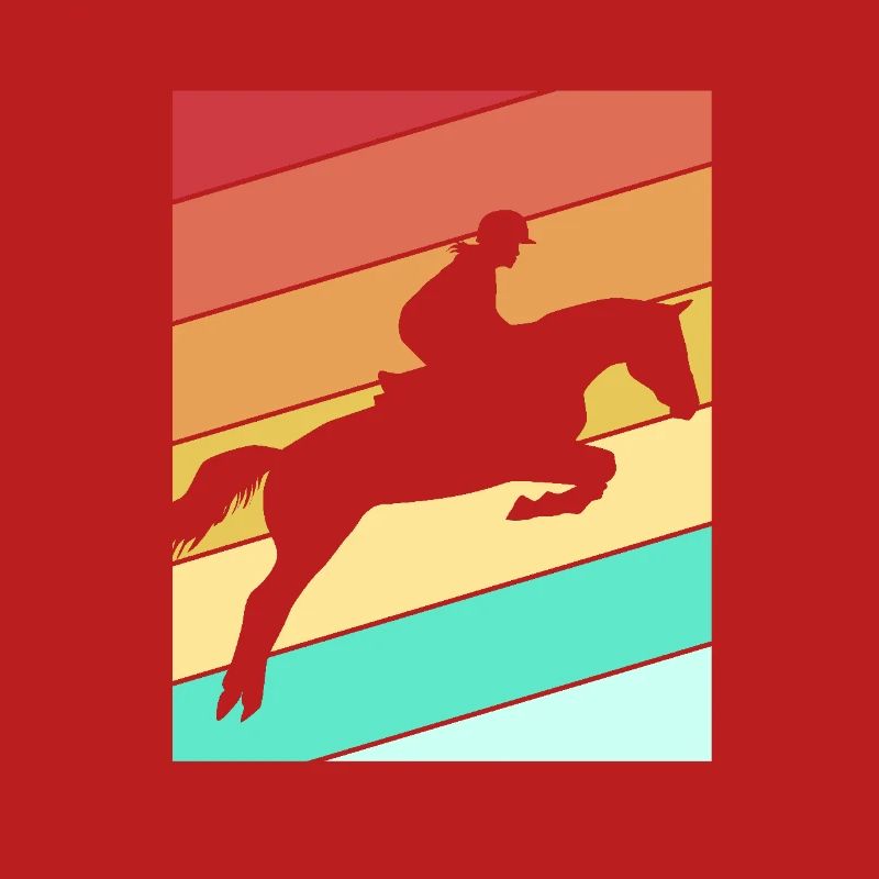 Springreiten Springpferd