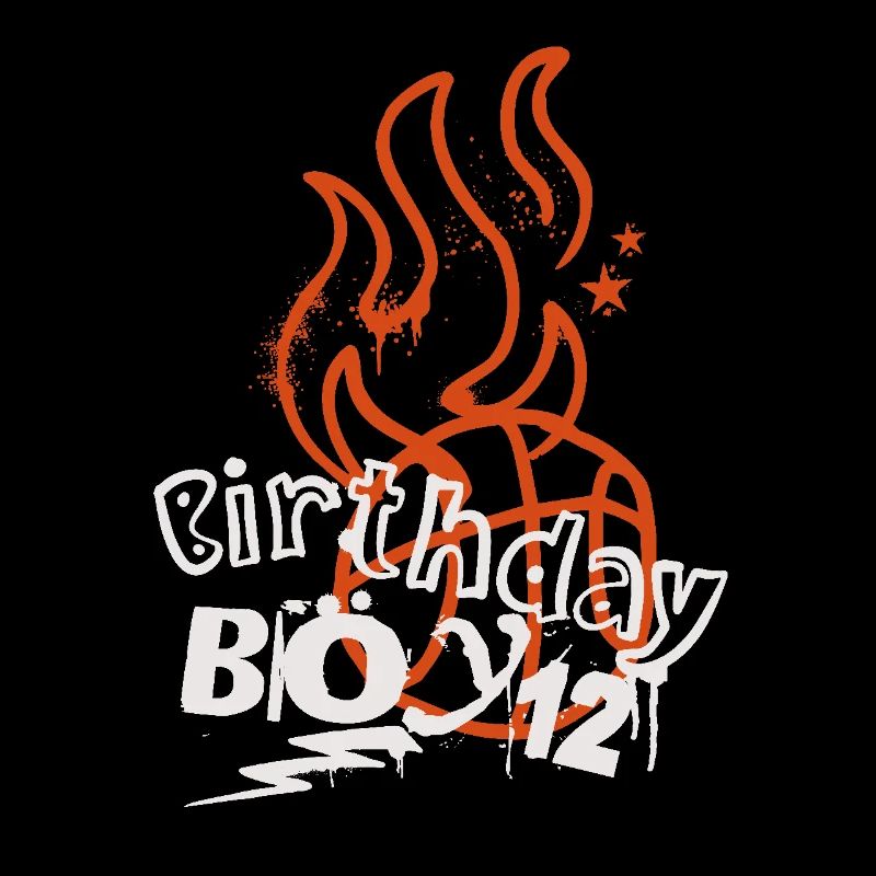 Basket-ball 12e anniversaire Basketteur