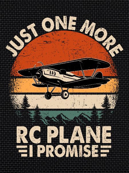 Nur noch ein RC-Flugzeug, versprochen