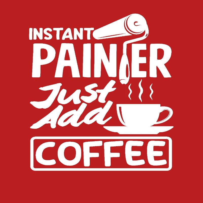Peintre instantané facile à ajouter du café