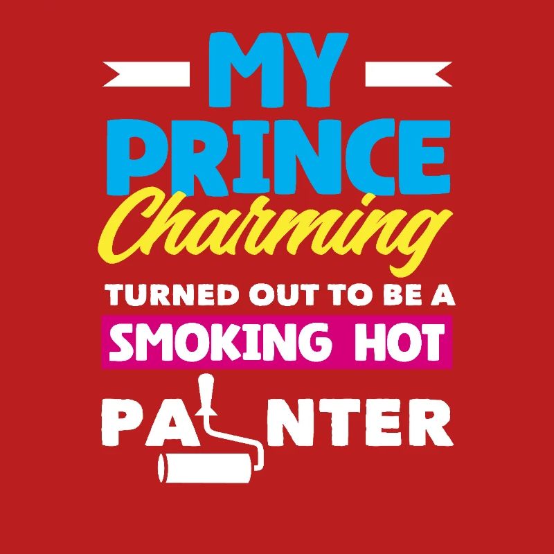 My Prince Charming is a hot painter