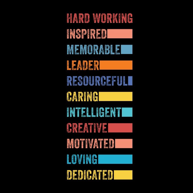 Mots de motivation Typographie Design Motivant