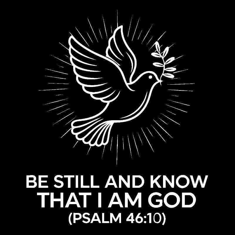 Be still and know that I’m god