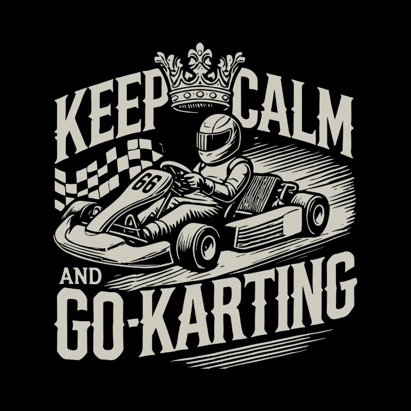 Restez calme et faites du karting