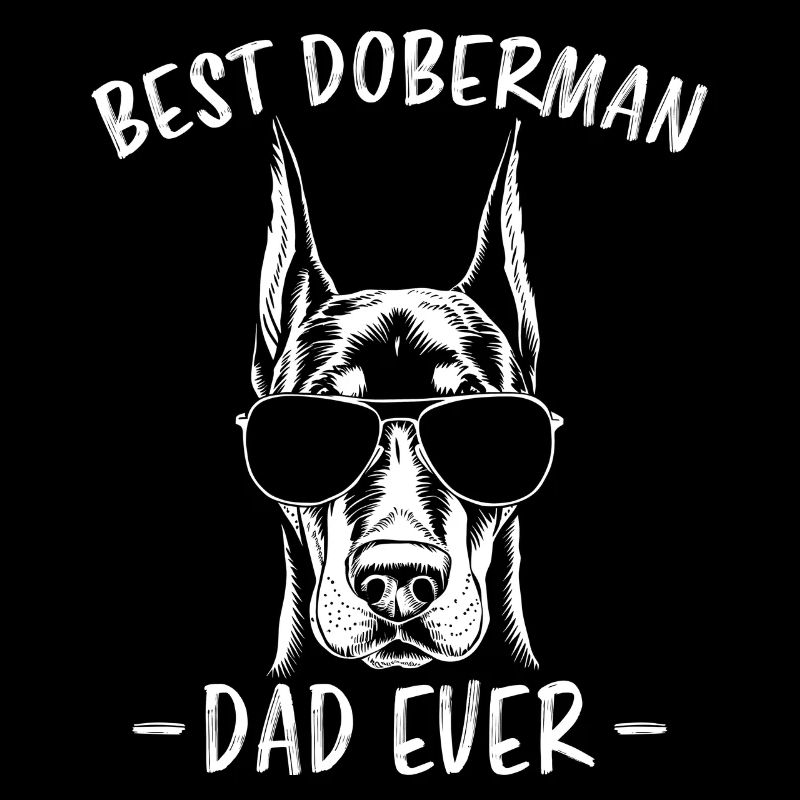 Dobermann Spruch Papa Lustiges Dobermann Geschenk
