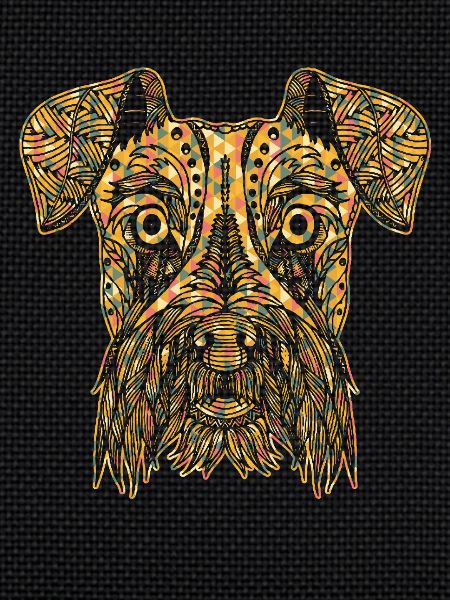 Schnauzer Geometric