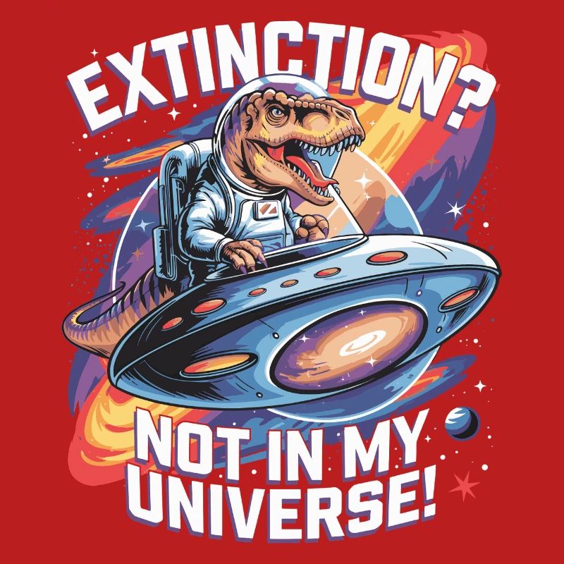 Extinction? Pas dans mon univers - Dino Astronaut