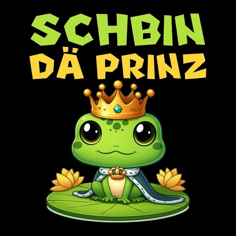 Karneval Kostüm SCHBIN DÄ PRINZ Lustiges