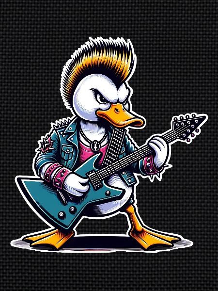 Duck Rock and Roll Guitariste