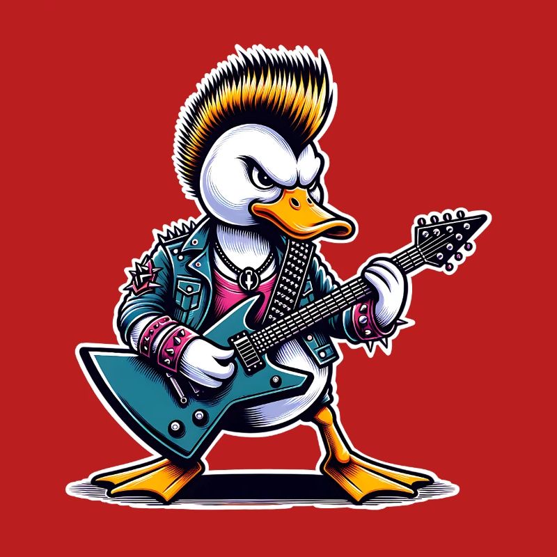 Duck Rock and Roll Guitariste