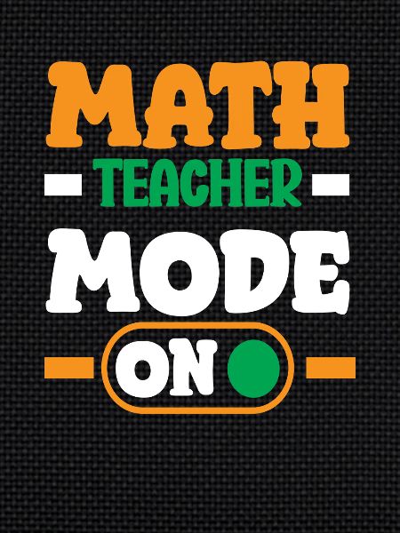 Math Teacher Math Gift