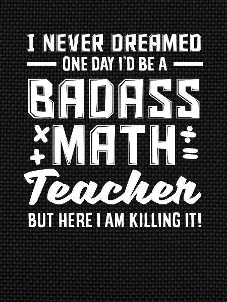 Math Teacher Math Gift