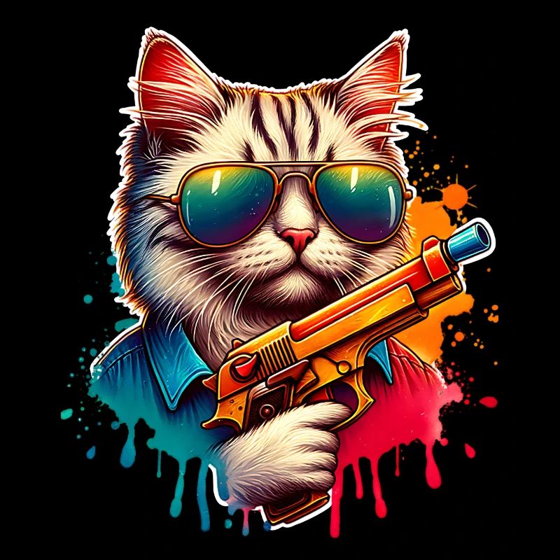 Cat Water Gun