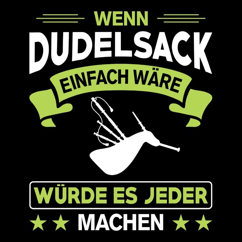 Dudelsackspieler Dudelsack Männer Geschenk