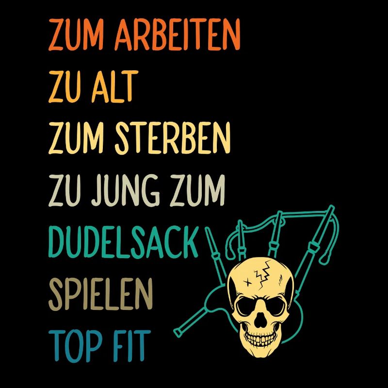 Dudelsackspieler Dudelsack Männer Geschenk