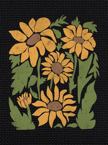 Boho Sunflower Wildflowers