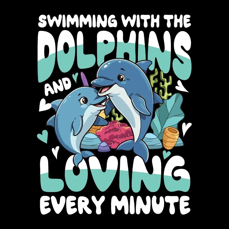 Swimming With The Dolphins