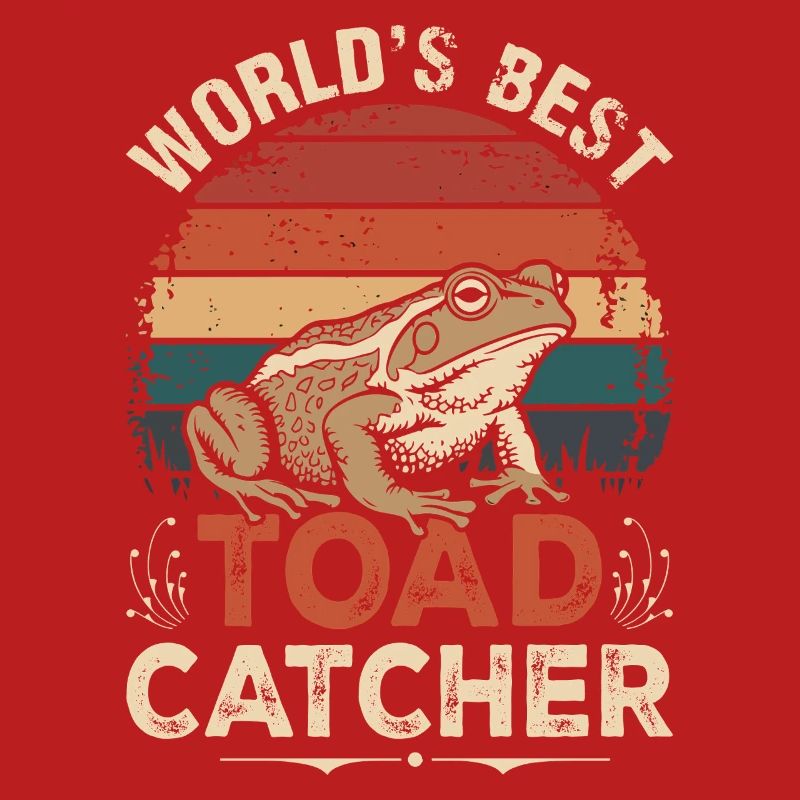 World's Best Toad Catcher Retro