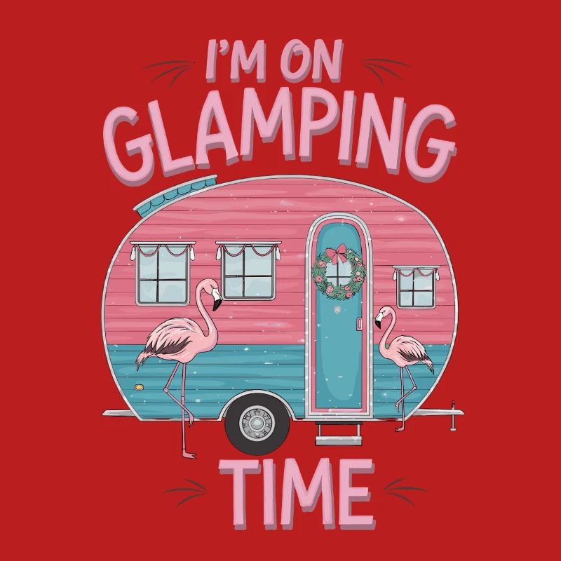 I'm on glamping time camping