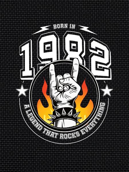 1982 Birthday, rocks everything