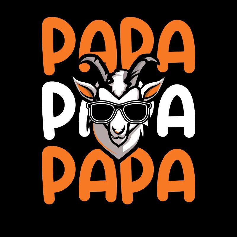 Papa Vater Ziegen