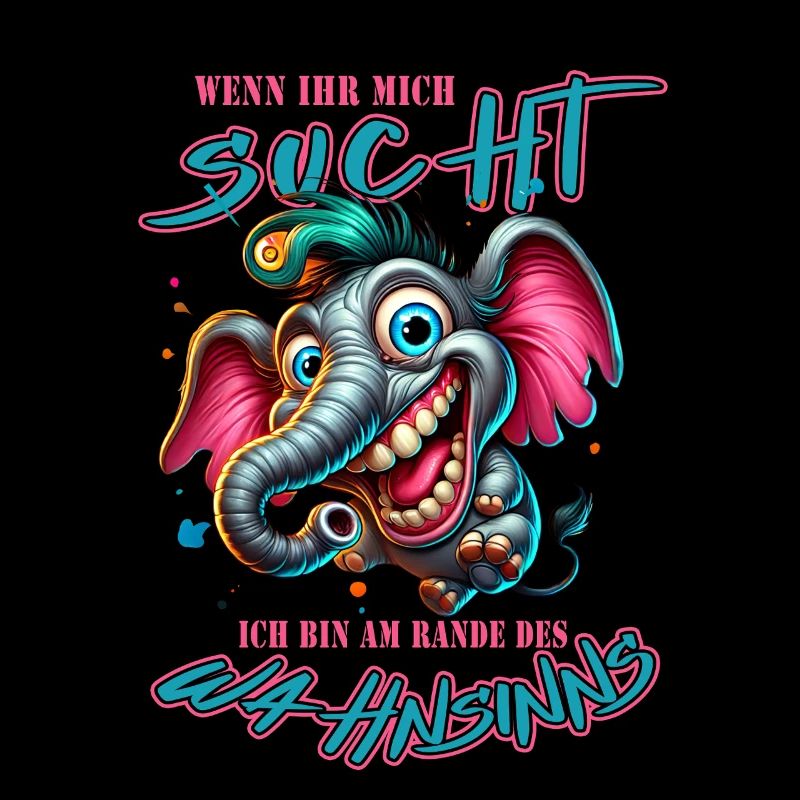 Wenn ihr mich sucht, ich bin am Rande des Wahnsinn