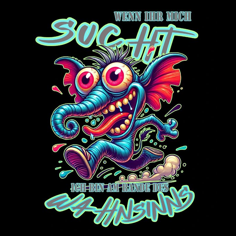 Wenn ihr mich sucht, ich bin am Rande des Wahnsinn