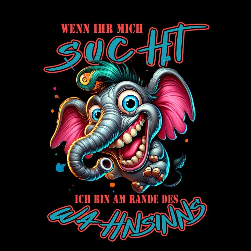 Wenn ihr mich sucht, ich bin am Rande des Wahnsinn