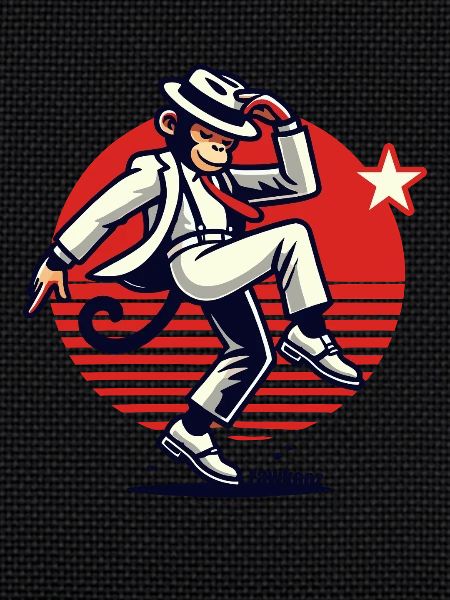 Moonwalk Monkey Singe Danse Singe