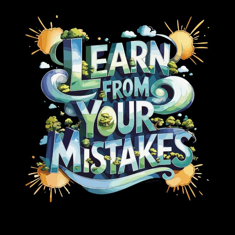 Learn from your mistakes with inspiring style