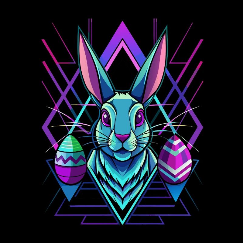 Happy Easter - Osterhase - Osterei - Geschenk