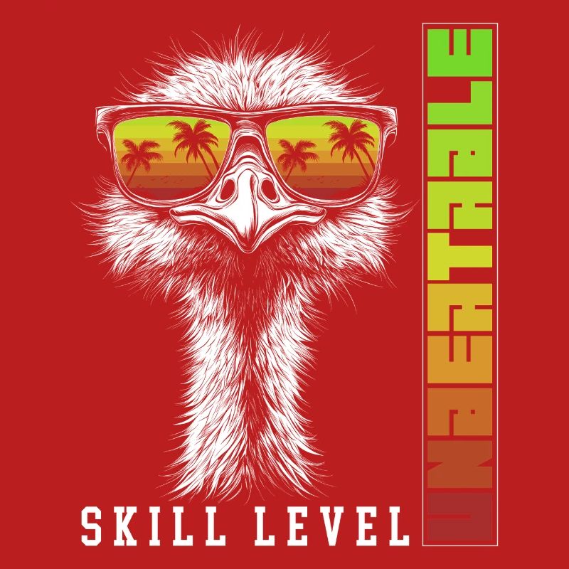 Strauß Sonnenbrille Vogel Unbeatable Geschenk