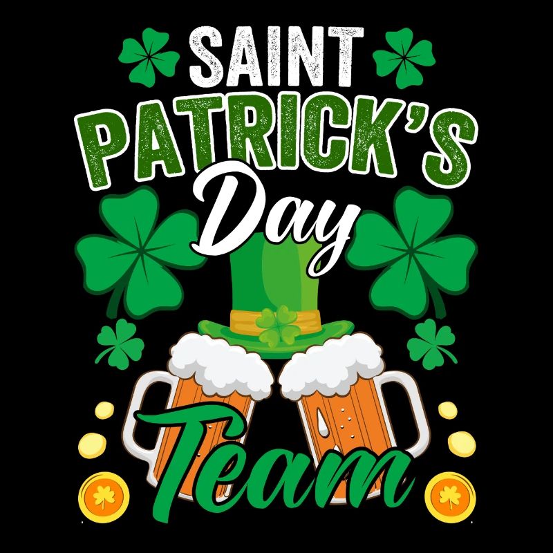 St-Patricks Team Équipe Saint Patrick Bière Trèfle