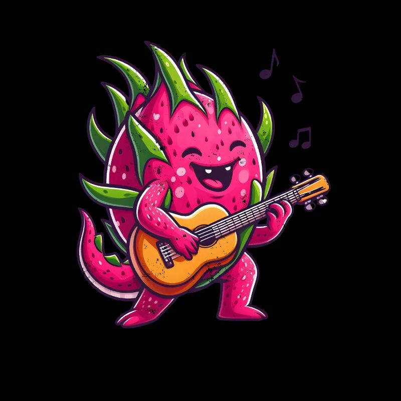 Drachenfrucht spielen Gitarre