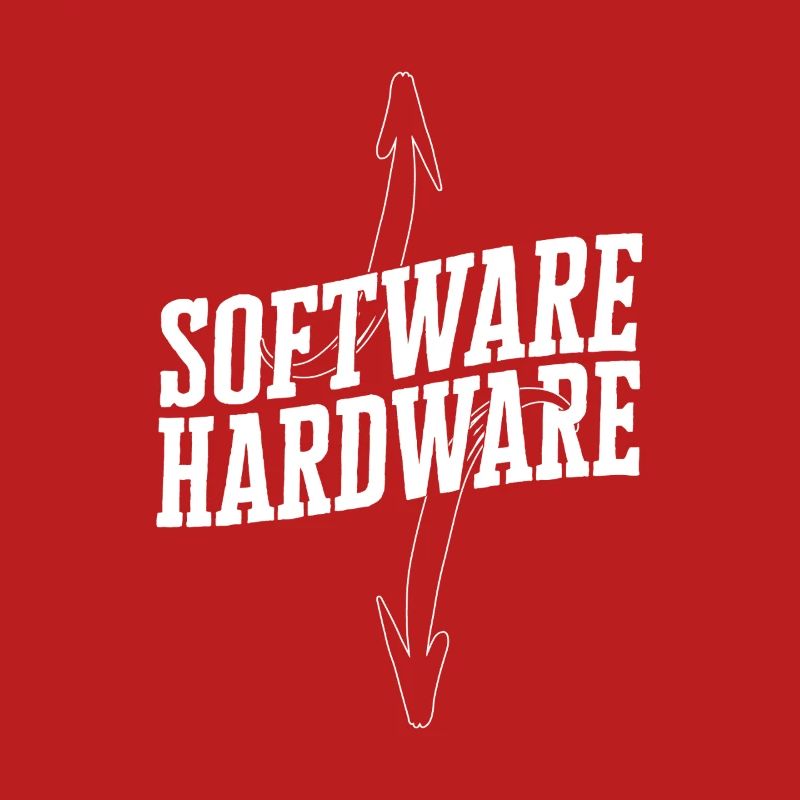 Funny IT Saying Software Hardware Word Game