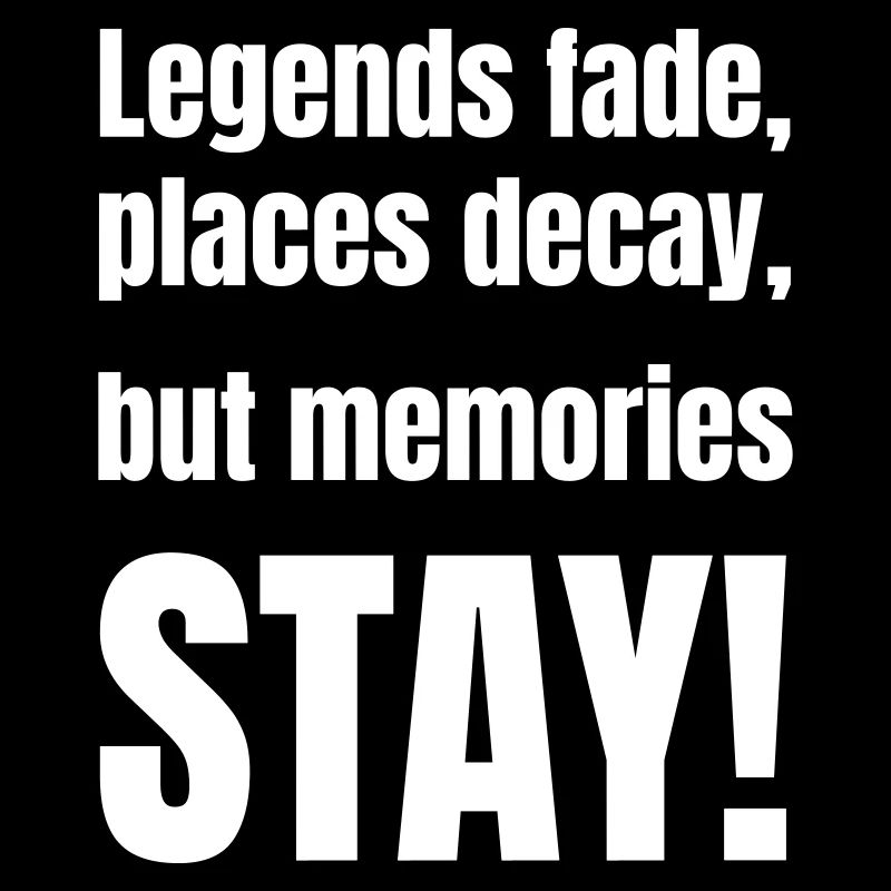 Les légendes s’estompent, les lieux se délabrent, mais les souvenirs restent !