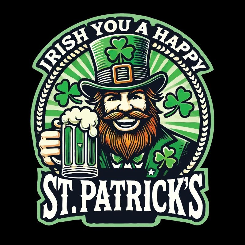 Irischer Segen St. Patrick's Day Feier