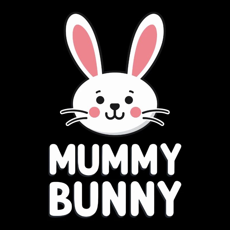 Mummy Bunny Design de Pâques pour les fans de lapins