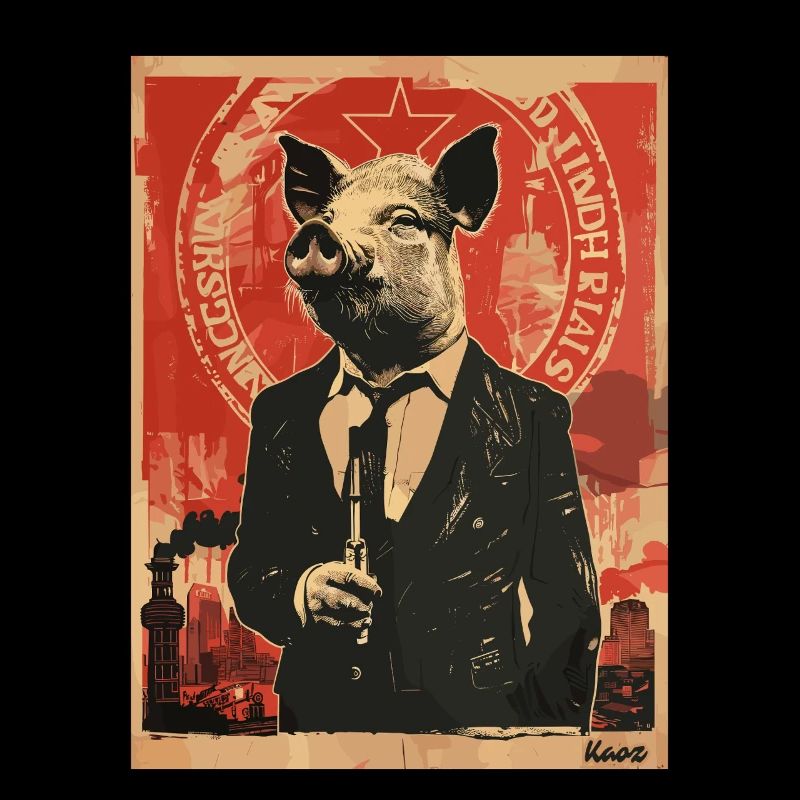 Cochon d’affaires – Élégant et réussi