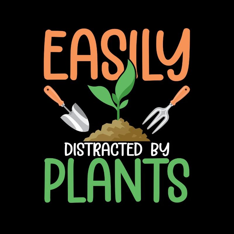 Facilement distrait par les plantes Jardinage botanique